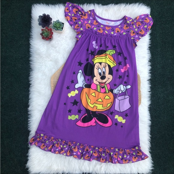 Disney Store Halloween Nightgown Girls 9/10 - Picture 1 of 14